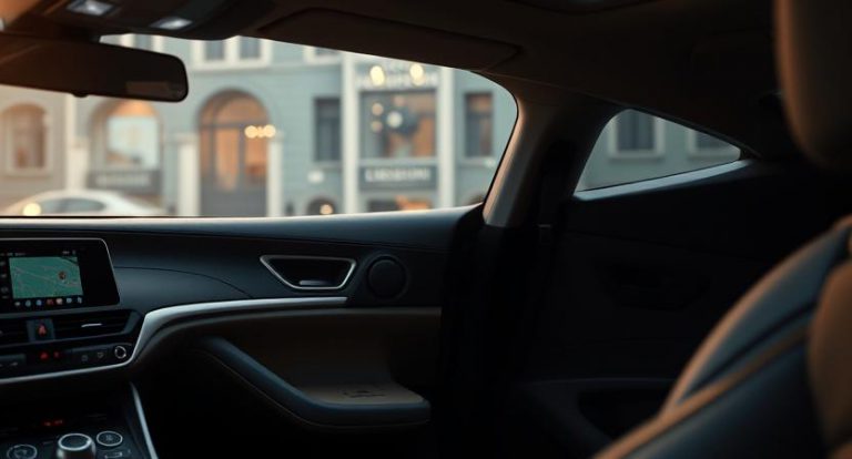 Aukštos kokybės garso sistema automobilyje su profesionaliai sumontuotais garsiakalbiais