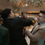 Profesionalios garso kolonėlės ir mikrofono komplektas paruoštas gimtadienio šventei.